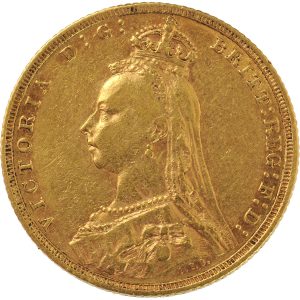 1890 Βικτώρια Μελβούρνης - Χρυσή Λίρα Αγγλίας