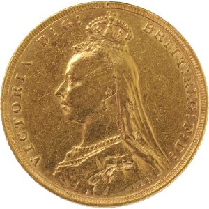 1891 Βικτώρια Λονδίνου - Χρυσή Λίρα Αγγλίας