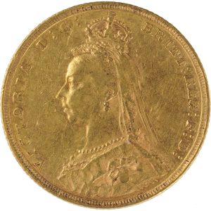 1891 Βικτώρια Μελβούρνης - Χρυσή Λίρα Αγγλίας