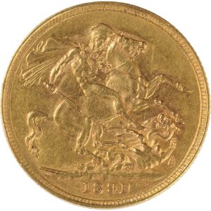 1891 Βικτώρια Μελβούρνης - Χρυσή Λίρα Αγγλίας