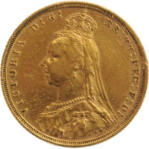 1891 Βικτώρια Σίδνεϊ - Χρυσή Λίρα Αγγλίας