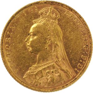 1892 Βικτώρια Μελβούρνης - Χρυσή Λίρα Αγγλίας