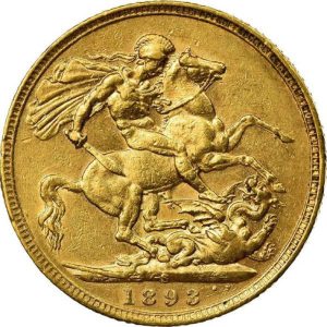 1893 Βικτώρια Σίδνεϊ - Χρυσή Λίρα Αγγλίας