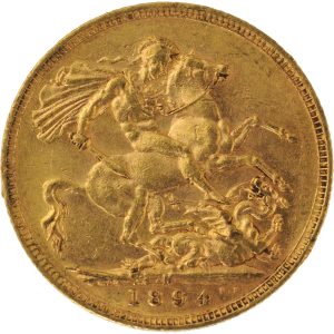 1894 Βικτώρια Μελβούρνης - Χρυσή Λίρα Αγγλίας