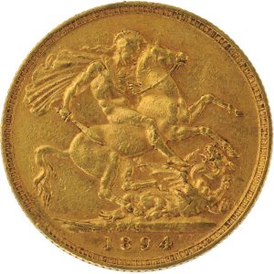 1894 Βικτώρια Σίδνεϊ - Χρυσή Λίρα Αγγλίας
