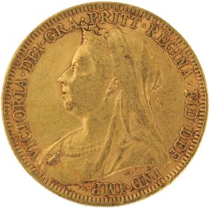 1895 Βικτώρια Λονδίνου - Χρυσή Λίρα Αγγλίας