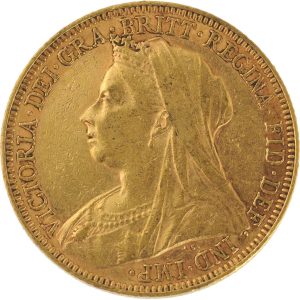 1895 Βικτώρια Μελβούρνης - Χρυσή Λίρα Αγγλίας