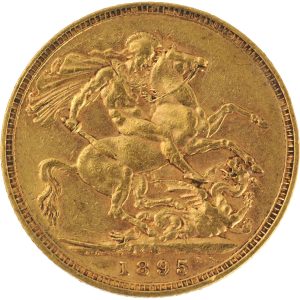1895 Βικτώρια Μελβούρνης - Χρυσή Λίρα Αγγλίας
