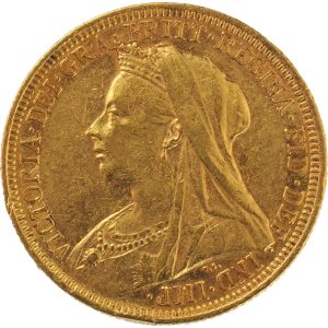 1895 Βικτώρια Σίδνεϊ - Χρυσή Λίρα Αγγλίας