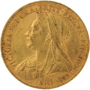 1896 Βικτώρια Λονδίνου - Χρυσή Λίρα Αγγλίας