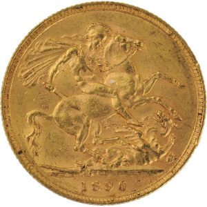 1896 Βικτώρια Λονδίνου - Χρυσή Λίρα Αγγλίας