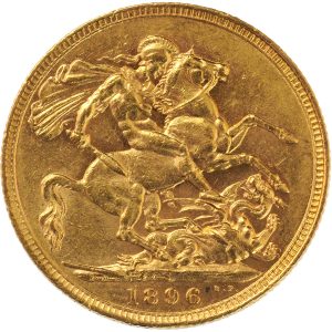 1896 Βικτώρια Σίδνεϊ - Χρυσή Λίρα Αγγλίας