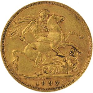 1897 Βικτώρια Μελβούρνης - Χρυσή Λίρα Αγγλίας