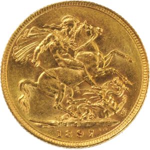 1897 Βικτώρια Σίδνεϊ - Χρυσή Λίρα Αγγλίας