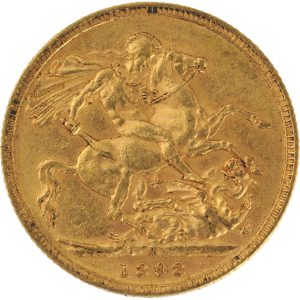 1898 Βικτώρια Μελβούρνης - Χρυσή Λίρα Αγγλίας