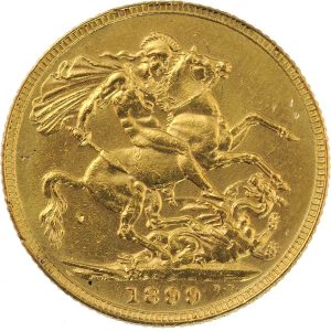 1899 Βικτώρια Λονδίνου - Χρυσή Λίρα Αγγλίας