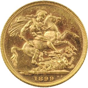 1899 Βικτώρια Μελβούρνης - Χρυσή Λίρα Αγγλίας