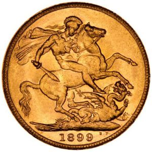 1899 Βικτώρια Πέρθ - Χρυσή Λίρα Αγγλίας