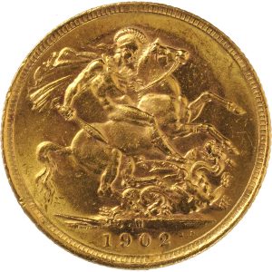 1902 Εδουάρδος Ζ’ Μελβούρνης - Χρυσή Λίρα Αγγλίας