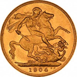 1904 Εδουάρδος Ζ’ Σίδνεϊ - Χρυσή Λίρα Αγγλίας
