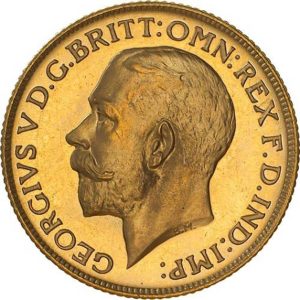 1911 Γεώργιος Ε’ Μελβούρνης - Χρυσή Λίρα Αγγλίας