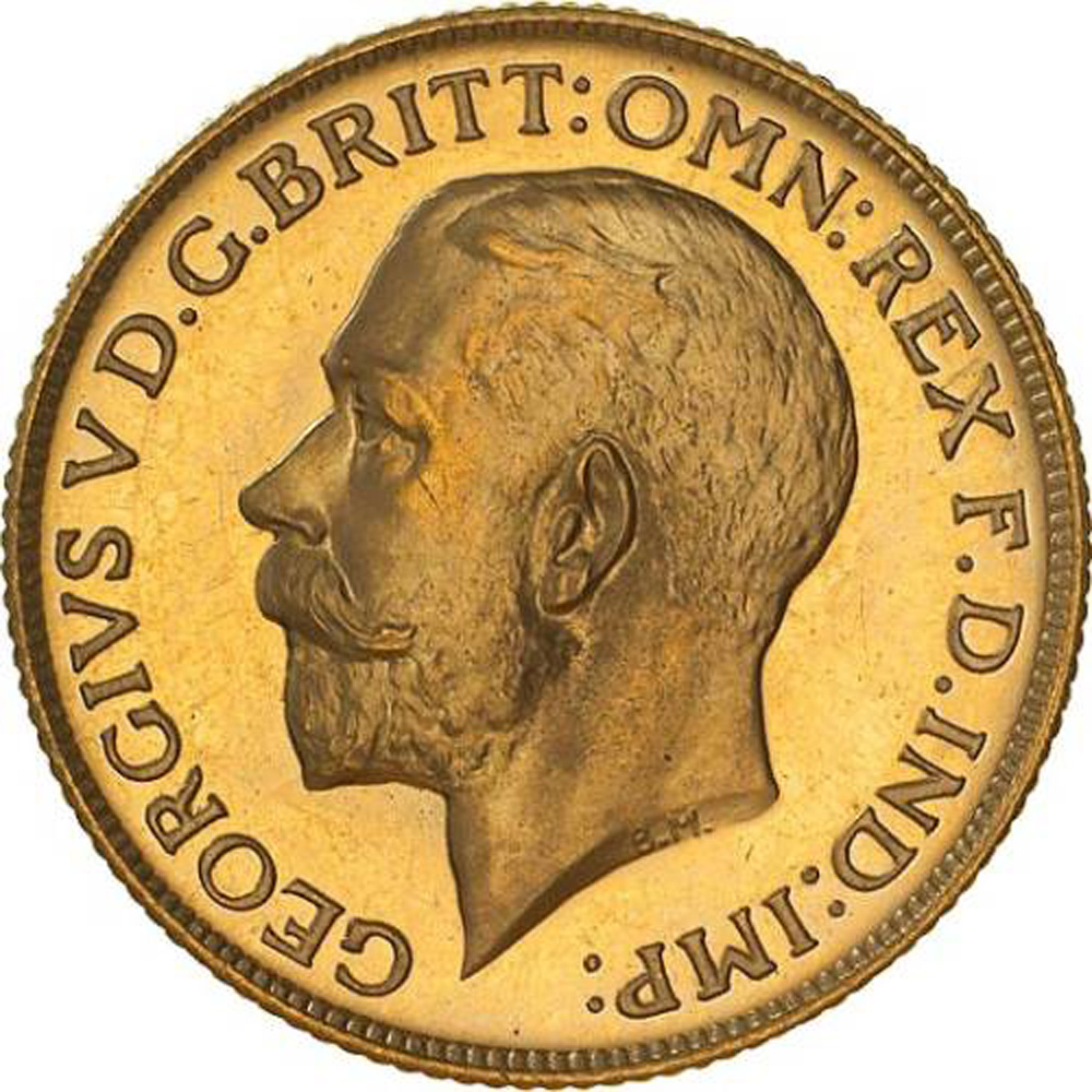 1911 Γεώργιος Ε’ Μελβούρνης - Χρυσή Λίρα Αγγλίας