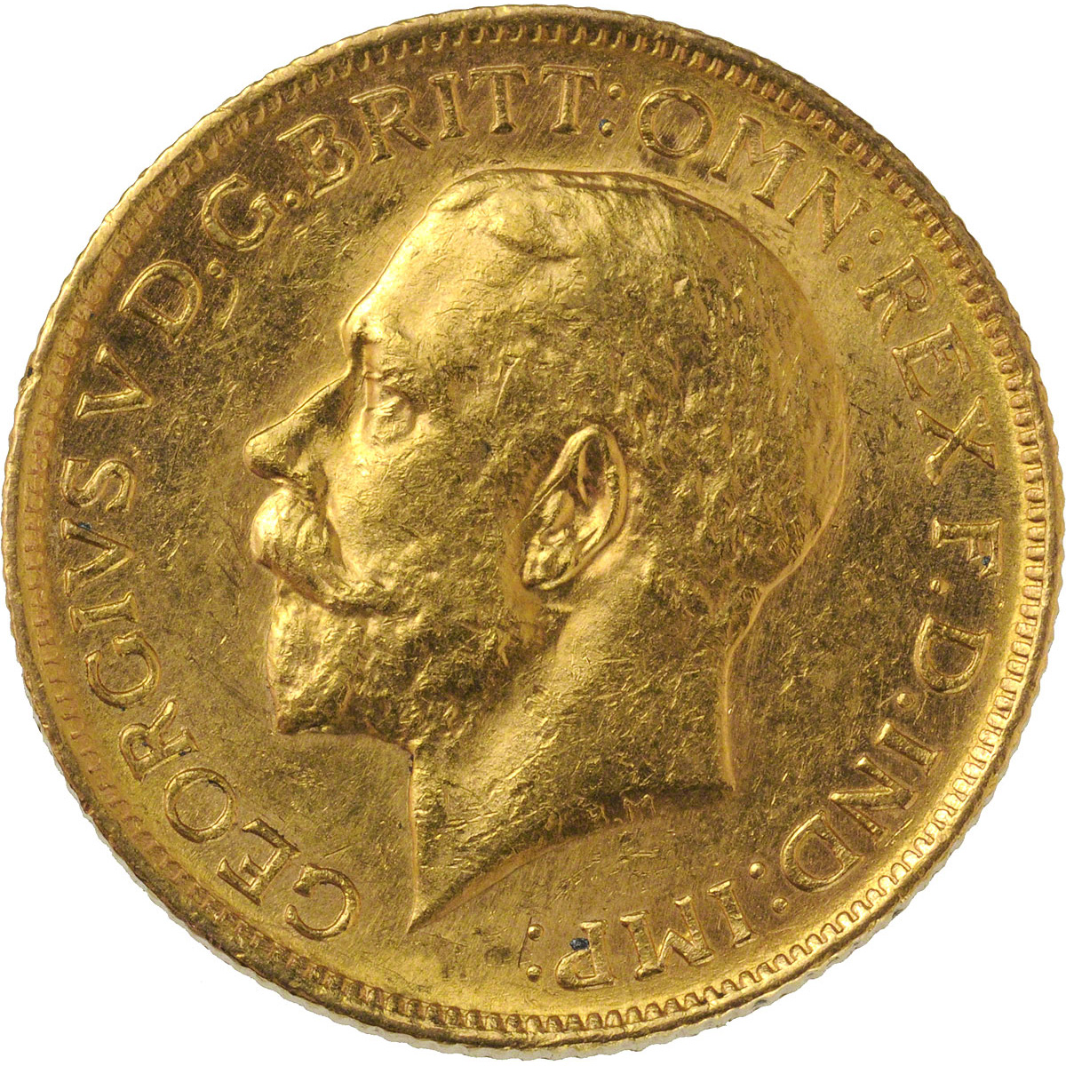 1911 Γεώργιος Ε’ Σίδνεϊ - Χρυσή Λίρα Αγγλίας