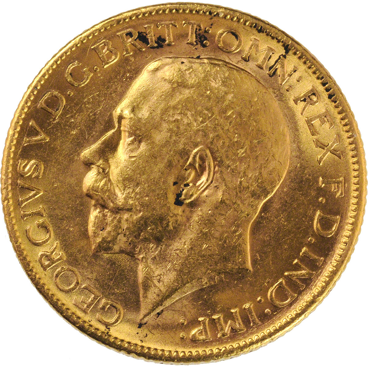 1912 Γεώργιος Ε’ Μελβούρνης - Χρυσή Λίρα Αγγλίας