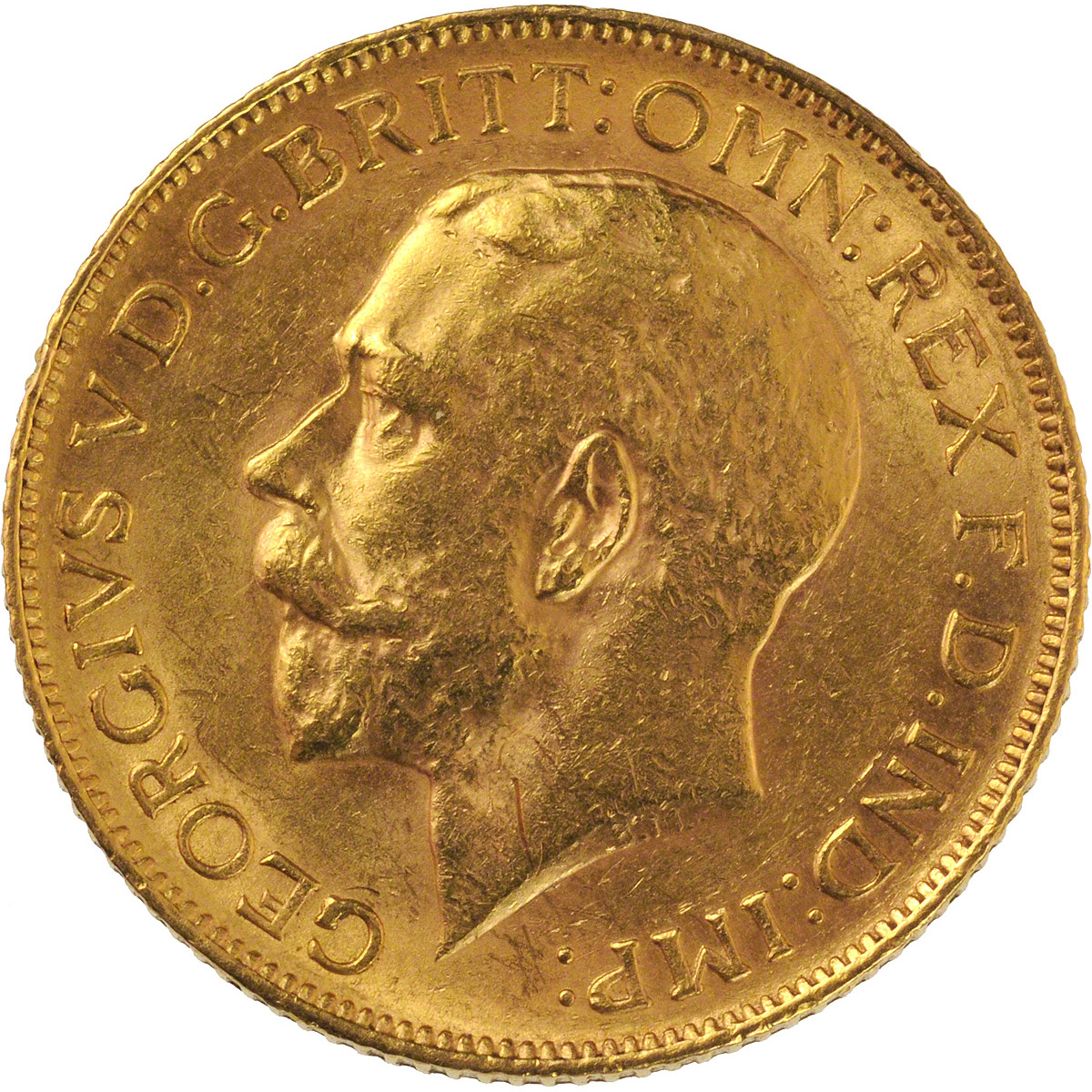 1913 Γεώργιος Ε’ Λονδίνου - Χρυσή Λίρα Αγγλίας