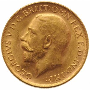 1914 Γεώργιος Ε’ Μελβούρνης - Χρυσή Λίρα Αγγλίας