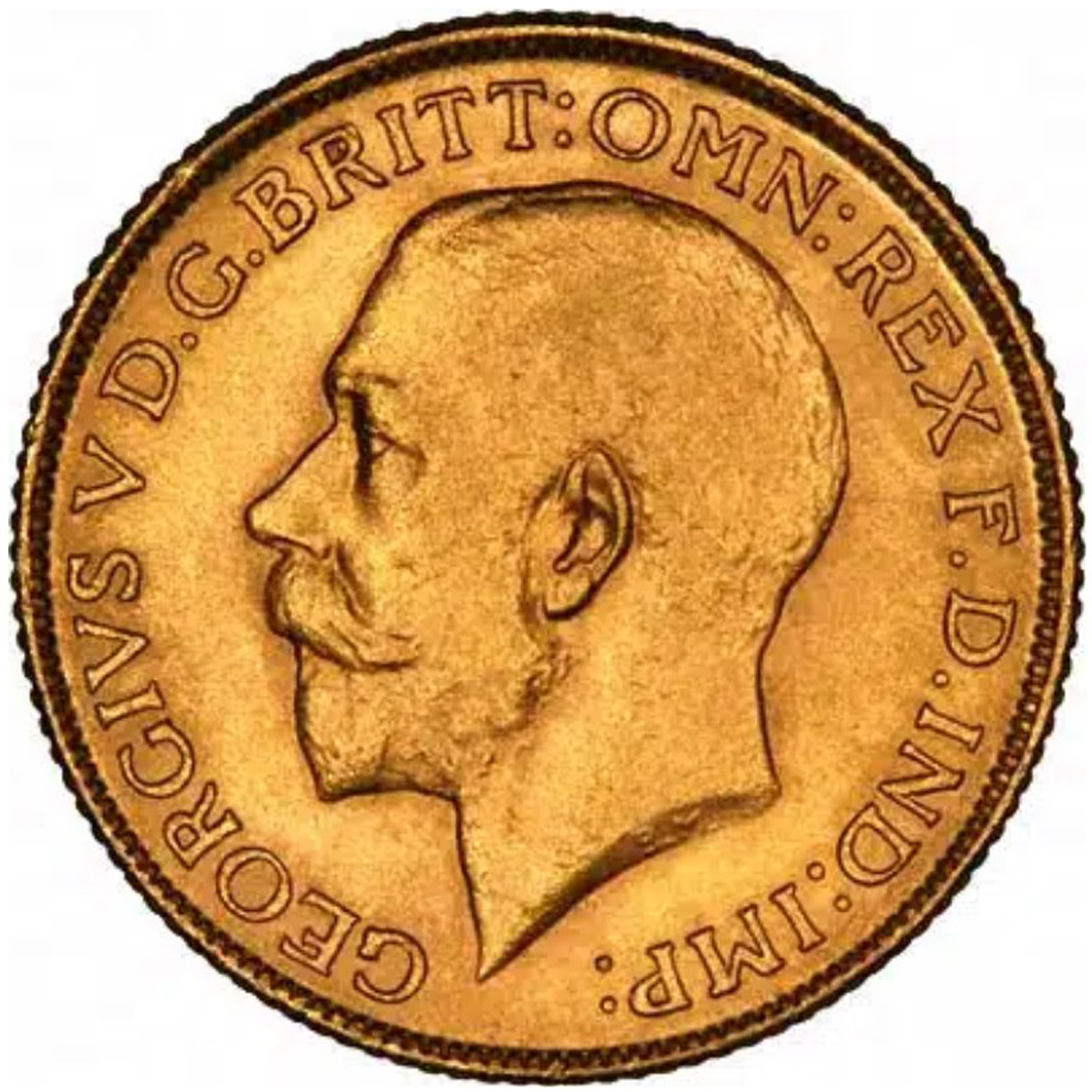 1914 Γεώργιος Ε’ Πέρθ - Χρυσή Λίρα Αγγλίας