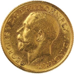 1915 Γεώργιος Ε’ Μελβούρνης - Χρυσή Λίρα Αγγλίας