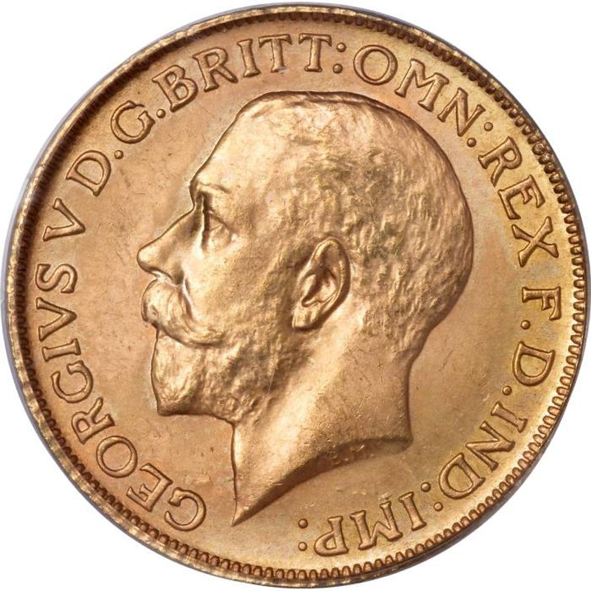 1916 Γεώργιος Ε’ Οττάβα Καναδά - Χρυσή Λίρα Αγγλίας