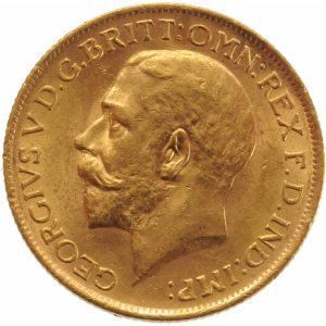 1917 Γεώργιος Ε’ Σίδνεϊ - Χρυσή Λίρα Αγγλίας