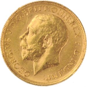 1918 Γεώργιος Ε’ Σίδνεϊ - Χρυσή Λίρα Αγγλίας