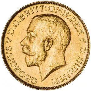 1919 Γεώργιος Ε’ Οττάβα Καναδά - Χρυσή Λίρα Αγγλίας