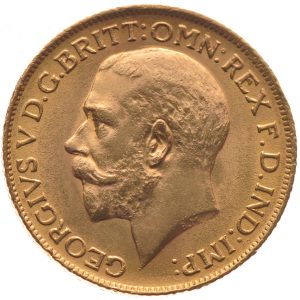 1927 Γεώργιος Ε’ Μελβούρνης - Χρυσή Λίρα Αγγλίας