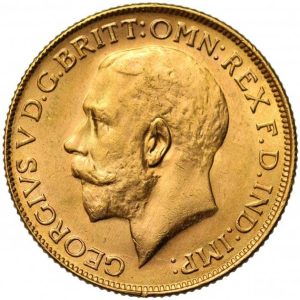 1928 Γεώργιος Ε’ Πέρθ - Χρυσή Λίρα Αγγλίας