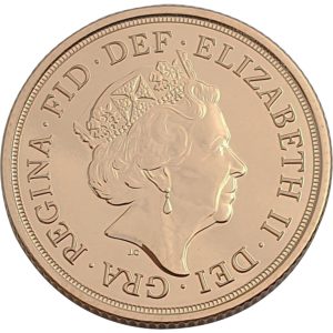 2022 Ελισάβετ Β’ Λονδίνου - Χρυσή Λίρα Αγγλίας